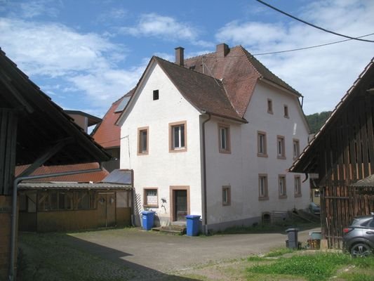 Hof-Ansicht Haus