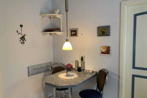 Essplatz in der Küche