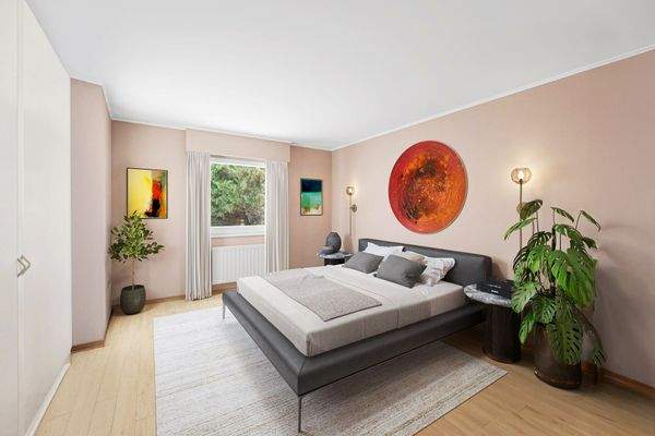 Schlafzimmer EG visualisiert