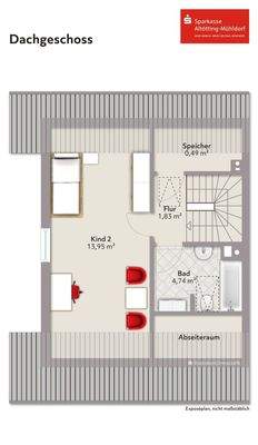 Grundriss Dachgeschoss