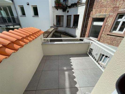 Hinterhaus OG Terrasse