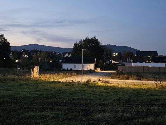 Westberg-Heuberg am Abend