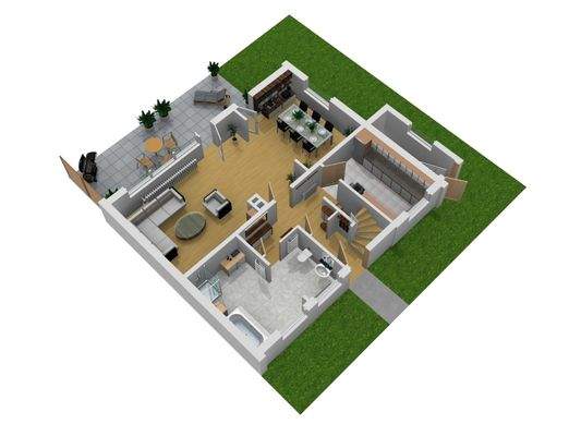 Erdgeschoss Grundriss