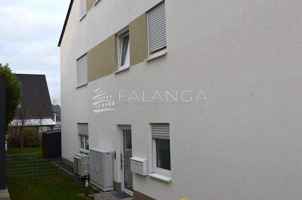 Hausansicht Eingangsbereich