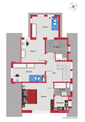 Grundriss Dachgeschoss