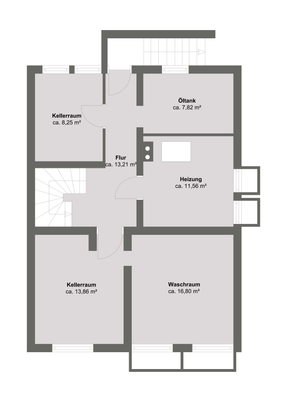 Grundriss Kellergeschoss