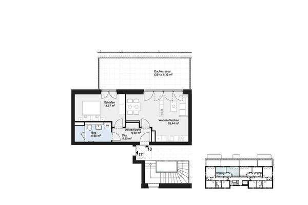 Grundriss Wohnung 18