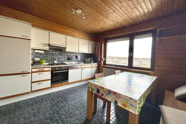 Wohnküche mit Aussicht