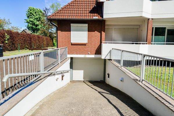 Zufahrt zue Tiefgarage