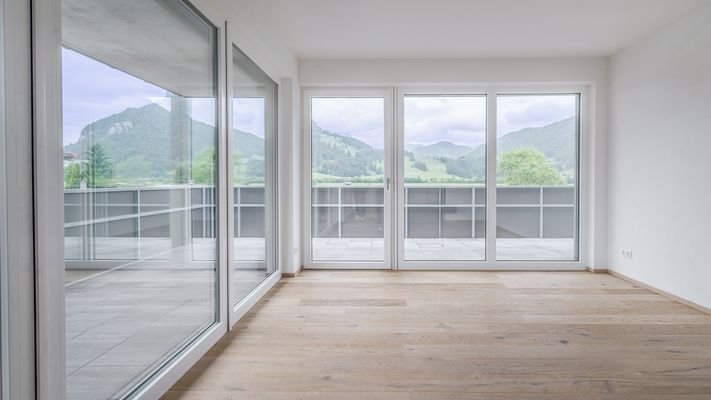 KITZIMMO-Luxuriöses Neubau-Penthouse mit Kaiserblick kaufen - Immobilien Kirchdorf.