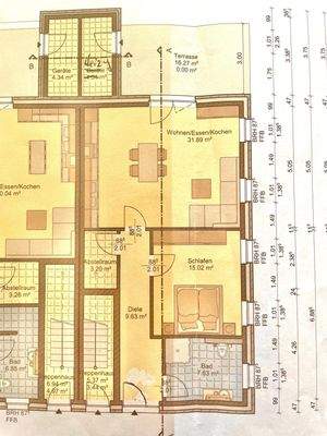 Zwei-Zimmer Erdgeschoss