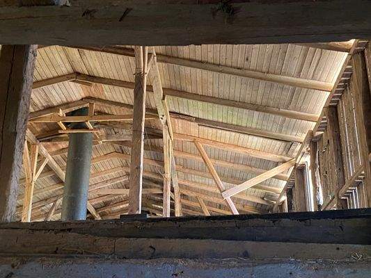 Dachstuhl Scheune