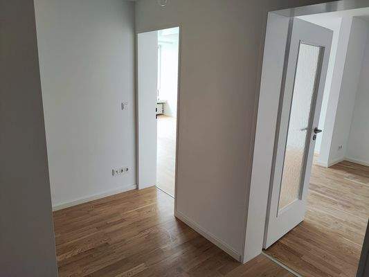 Helle Wohnungseingang