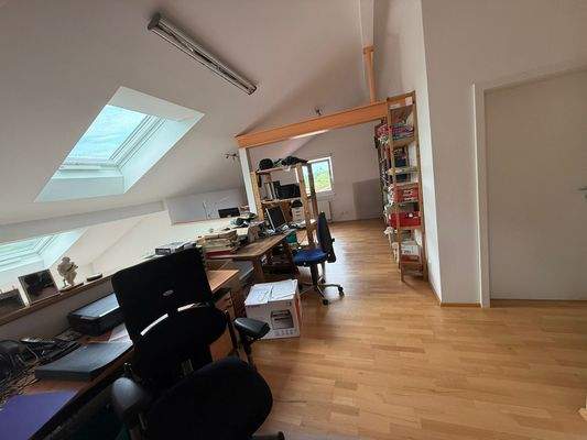 Obergeschoss mit bisher offenen Räumen