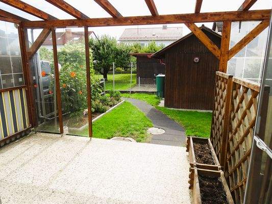 Terrasse / Garten / Gartenhütte