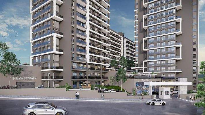 Chic Design 2-Bedroom Flats in a Project in Ankara