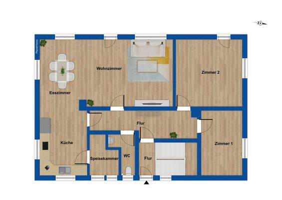 Grundriss Erdgeschoss