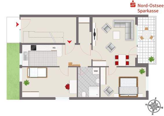 Grundriss Erdgeschoss