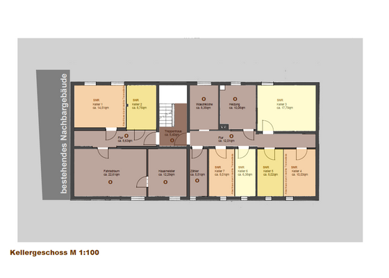 Grundriss Kellergeschoss 
