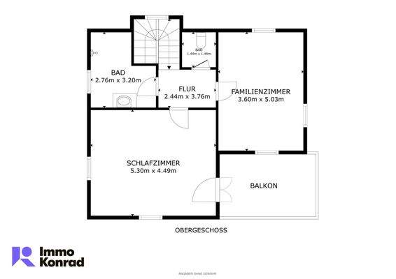 Grundriss-Obergeschoss