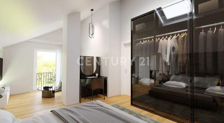 Schlafzimmer mit Ankleide