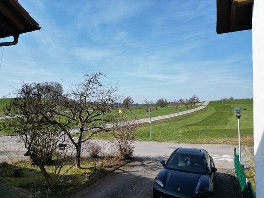 Ausblick Hauseingang