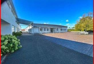 Ansicht Gebäude I mit Büro