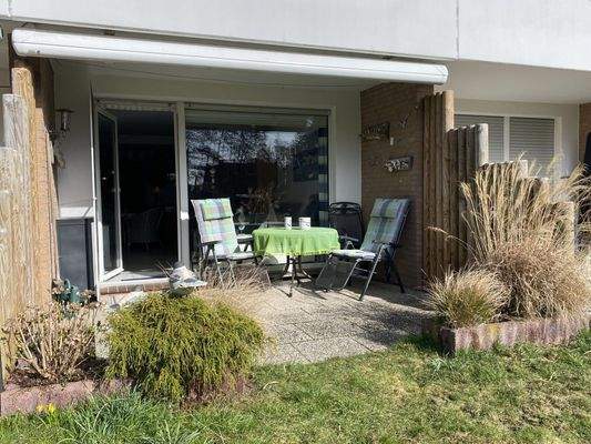 Sonnige Südterrasse