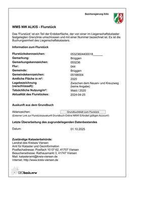 Infos zur Flurkarte-1