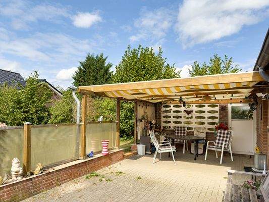 Überdachte Terrasse