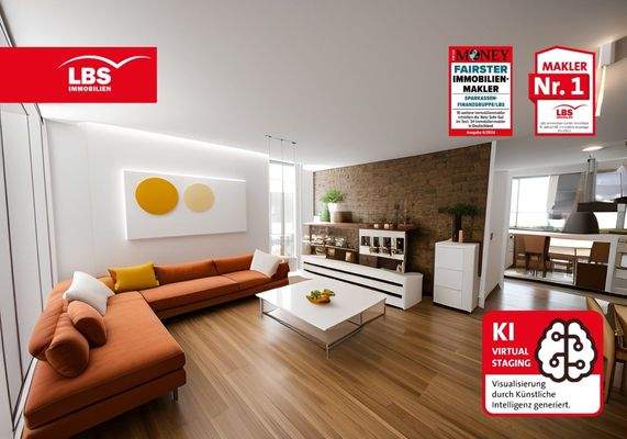 offener Wohn- / Essbereich