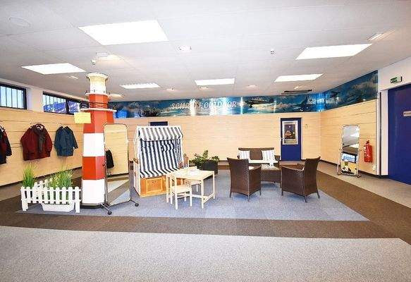 Teppichfliesen bilden designorientierte Muster