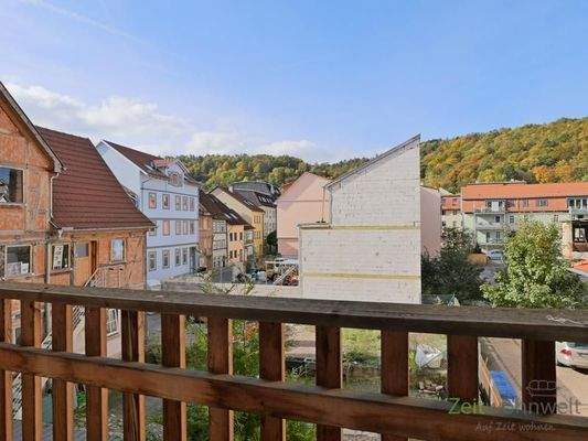 Balkonausblick zum Herrenberg