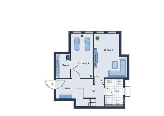 Grundriss Untergeschoss