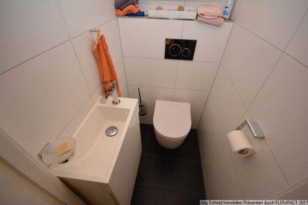 Gäste WC im Erdgeschoss