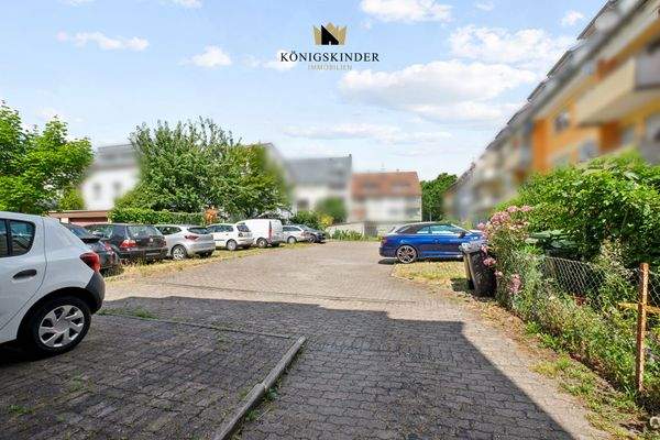 Stellplatz im Innenhof