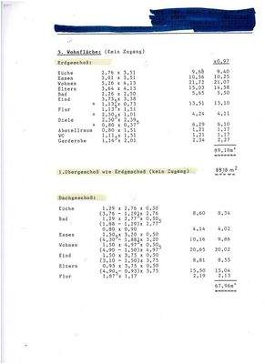 Wohnflächenberechnung D.5