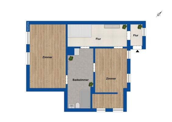 Grundriss Erdgeschoss