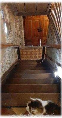 im Flur vor der Gaststube