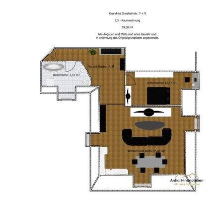 Grundriss DG-Wohnung 11