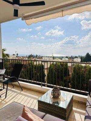 Balkon mit Meerblick