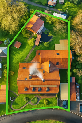 Draufsicht Grundstück