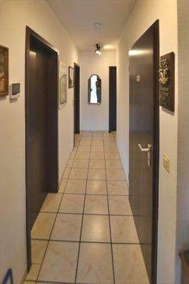 Blick in den Flur im EG