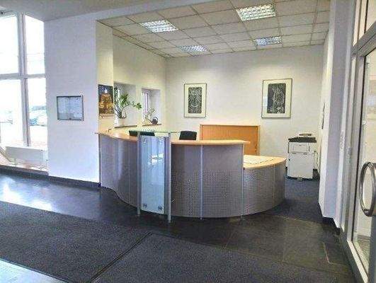 Rezeption im Erdgeschoss  