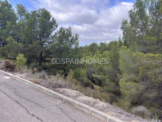 7716 sqm Sea View Residential Plot in Altea Costa Blanca