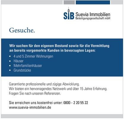 SIB Gesuche