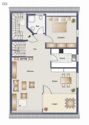 Grundriss DG
