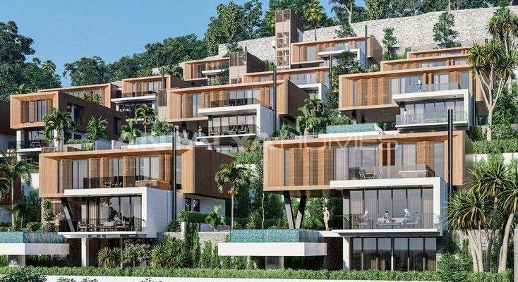 Villas in Alanya Tepe with Private Swimming Pool