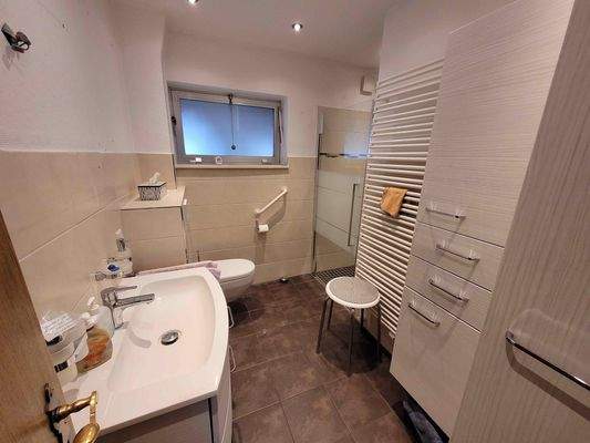 EG Badezimmer mit ebenerdiger Dusche