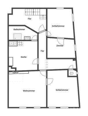Grundriss 2. Obergeschoss